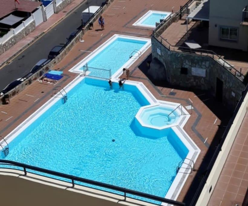 Appartamento Moderno Residencial Puerto Rico Sol Mar Y Piscina Esterno foto
